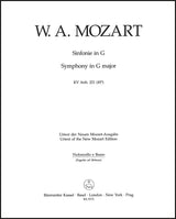 Mozart: Symphony in G Major, K. Anh. 221 (45a)