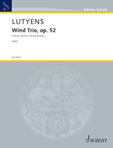 Lutyens: Wind Trio, Op. 52