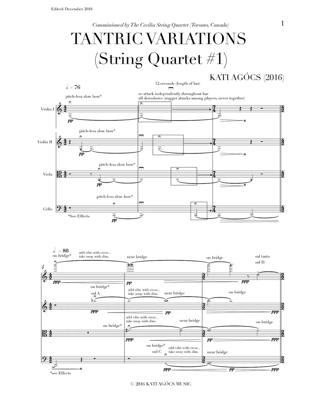 Agócs: Tantric Variations