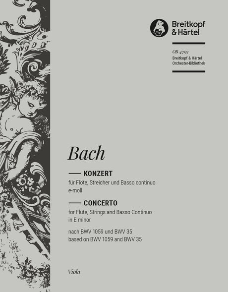Bach: Flute Concerto in E Minor