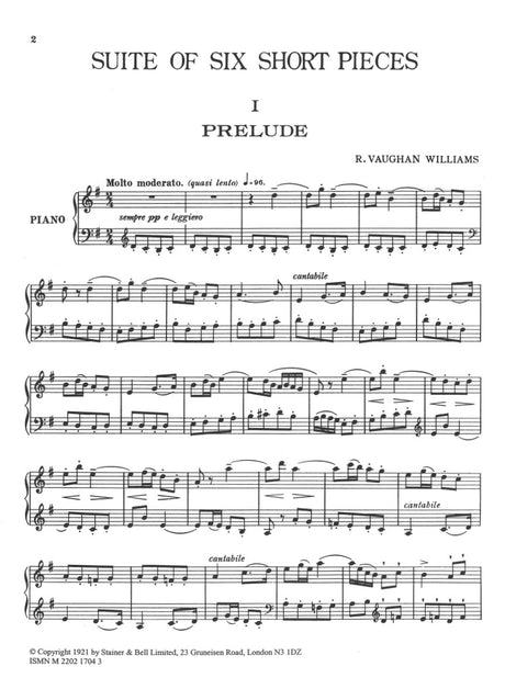 Vaughan Williams: The Charterhouse Suite