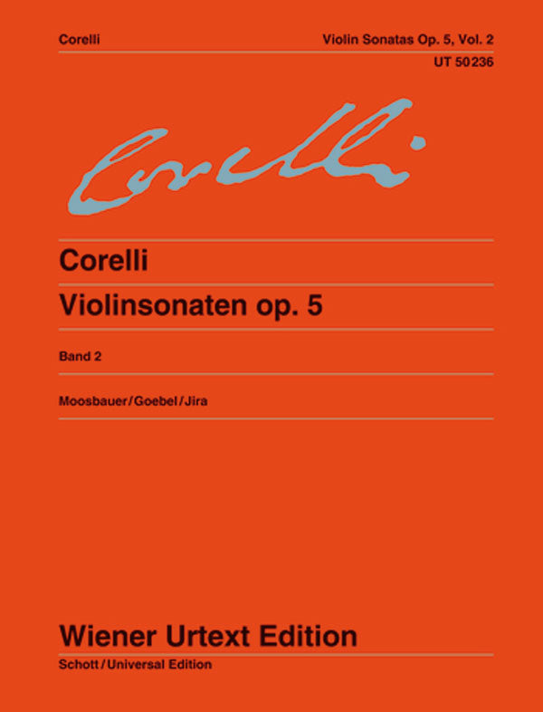 Corelli: Violin Sonatas, Op. 5 - Volume 2 – Ficks Music