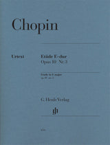 Chopin: Etude in E Major, Op. 10, No. 3