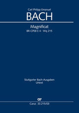 C.P.E. Bach: Magnificat, BR-CPEB E 4, Wq. 215