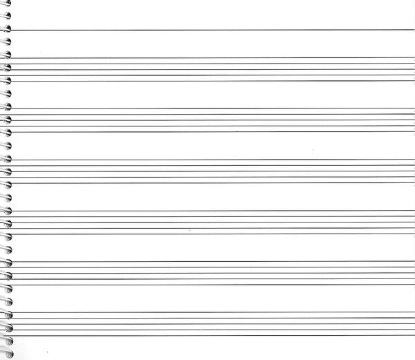 Passantino Manuscript Paper - 8" x 7"