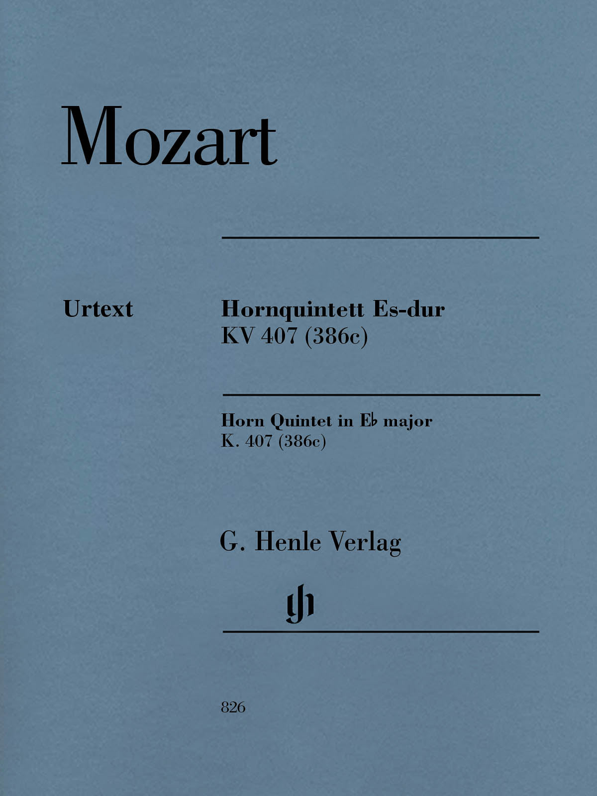 Mozart: Horn Quintet in E-flat Major, K. 407 (386c)
