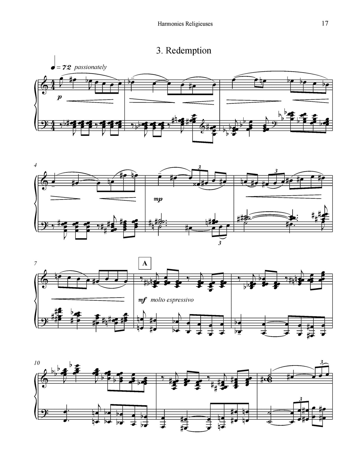 Richardson: Harmonies Religieuses