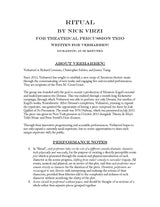Virzi: Ritual