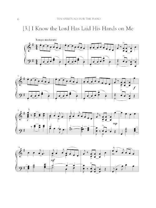 Price: Ten Negro Spirituals