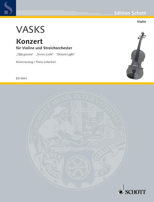 Vasks: Violin Concerto No. 1