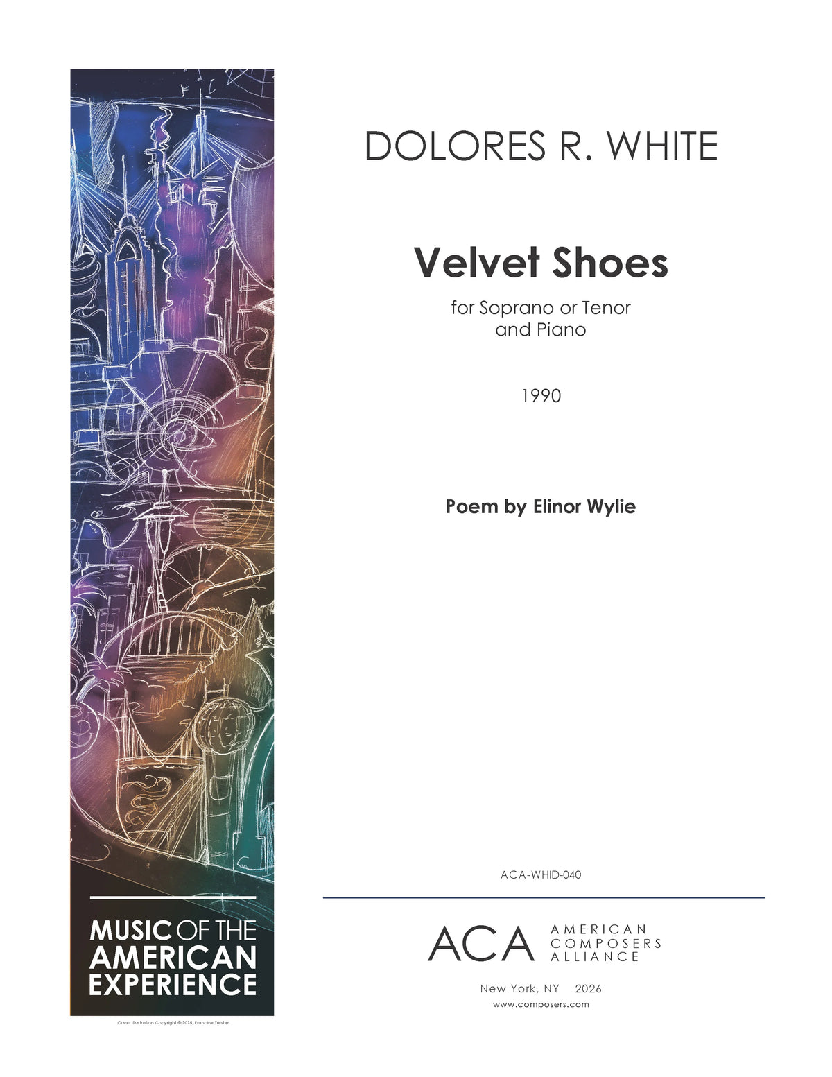 White: Velvet Shoes