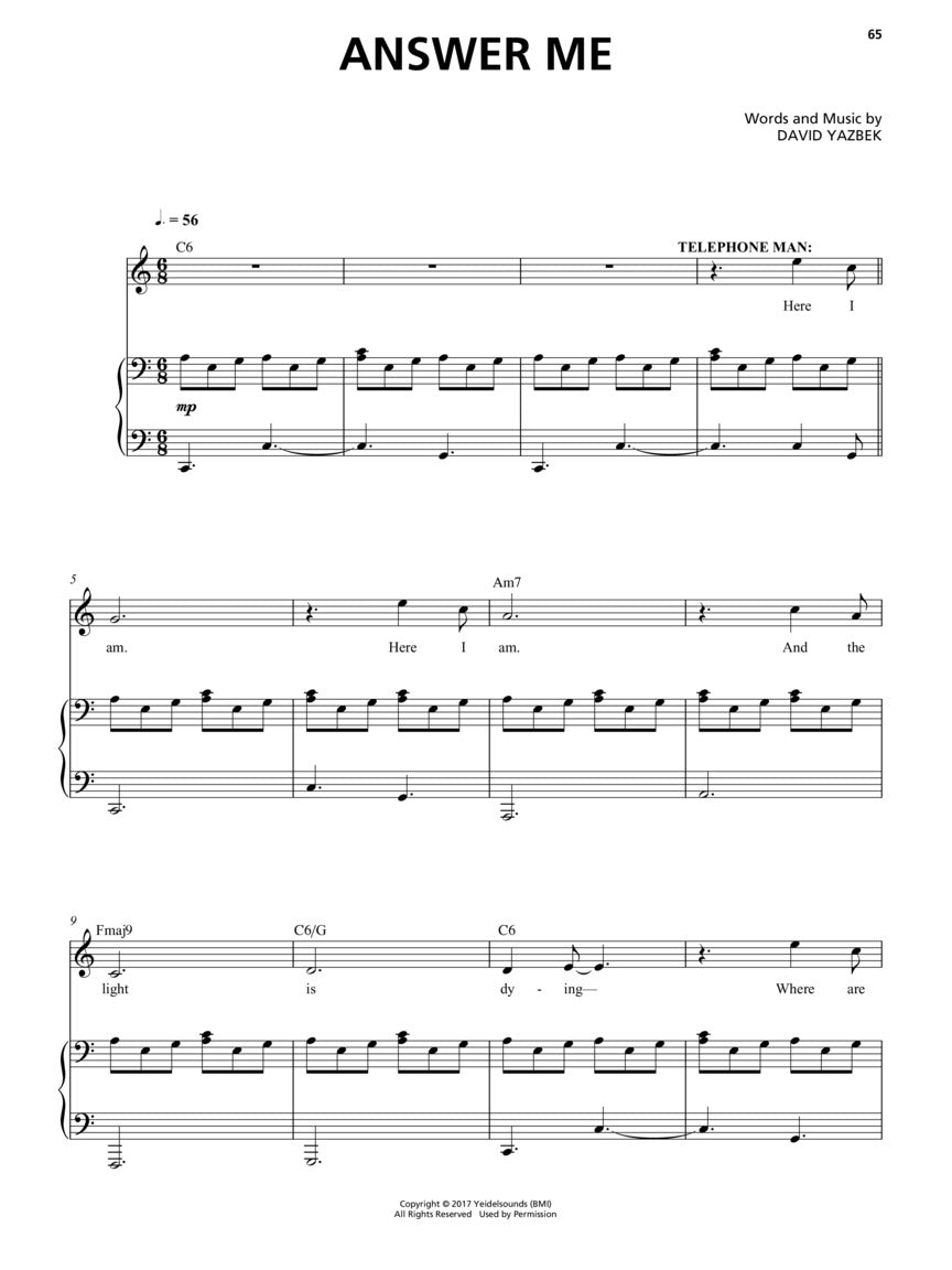 The Band's Visit - Vocal Selections