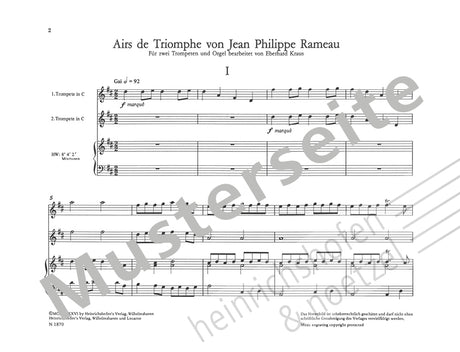 Rameau: Airs de Triomphe