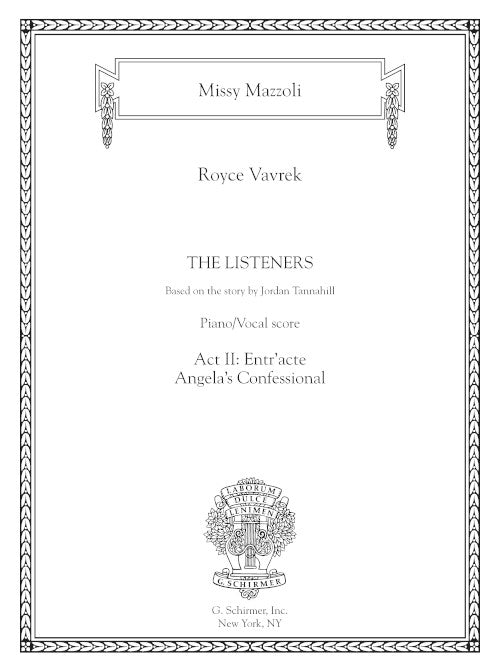 Mazzoli: Angela's Confessional