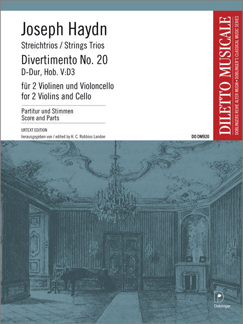 Haydn: Divertimento in D Major, Hob. V:D3
