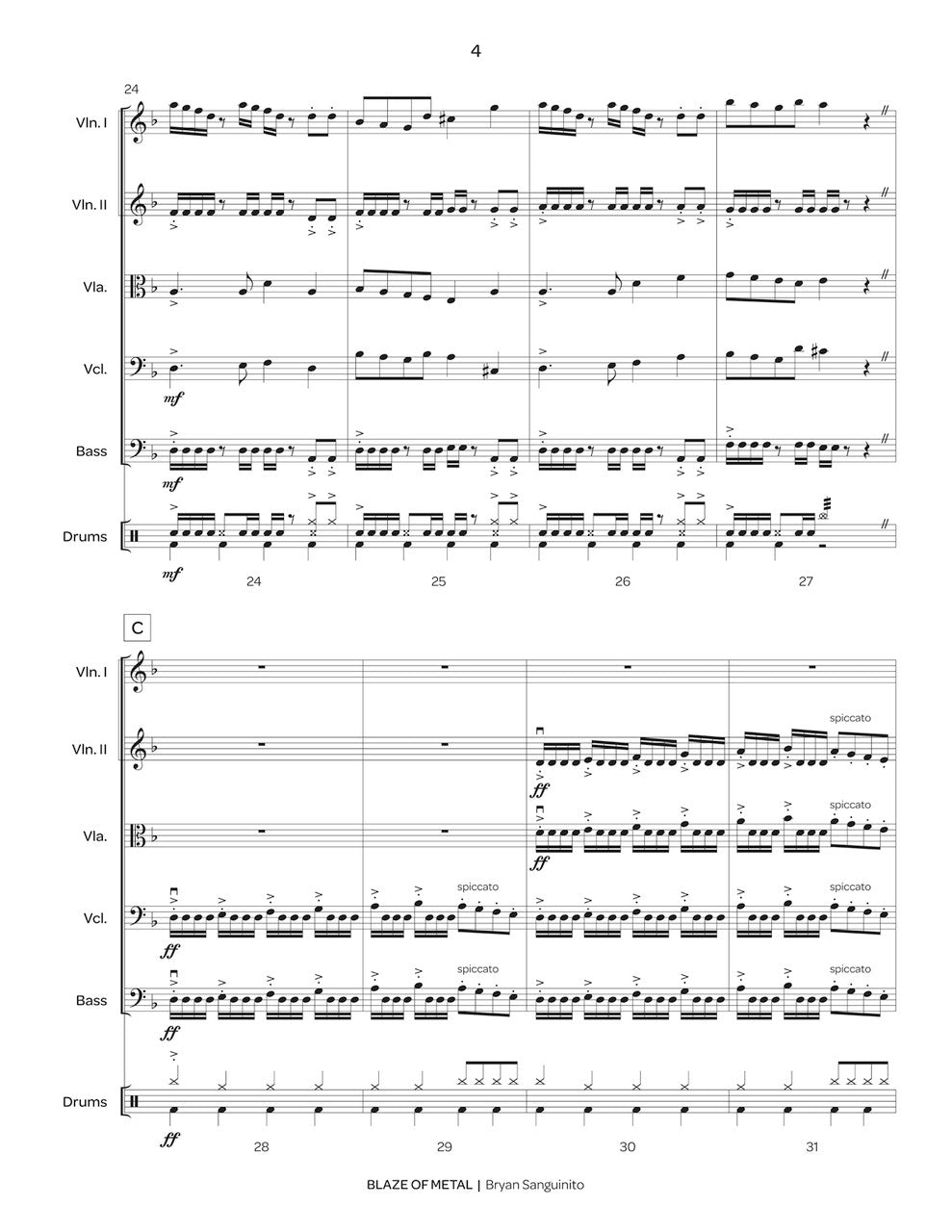 Sanguinito: Blaze of Metal