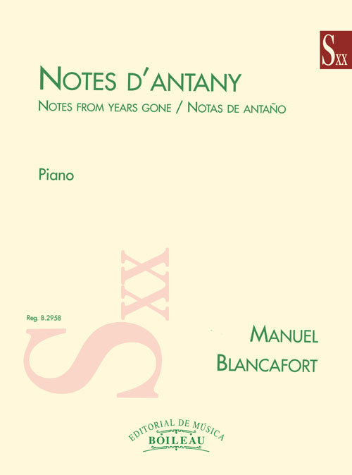 Blancafort: Notes d'antany