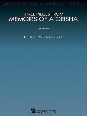 Williams: Three Pieces from Memoirs of a Geisha (arr. for cello & piano)