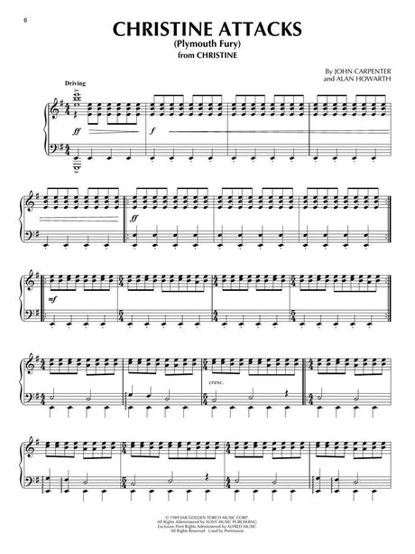 John Carpenter Sheet Music Collection