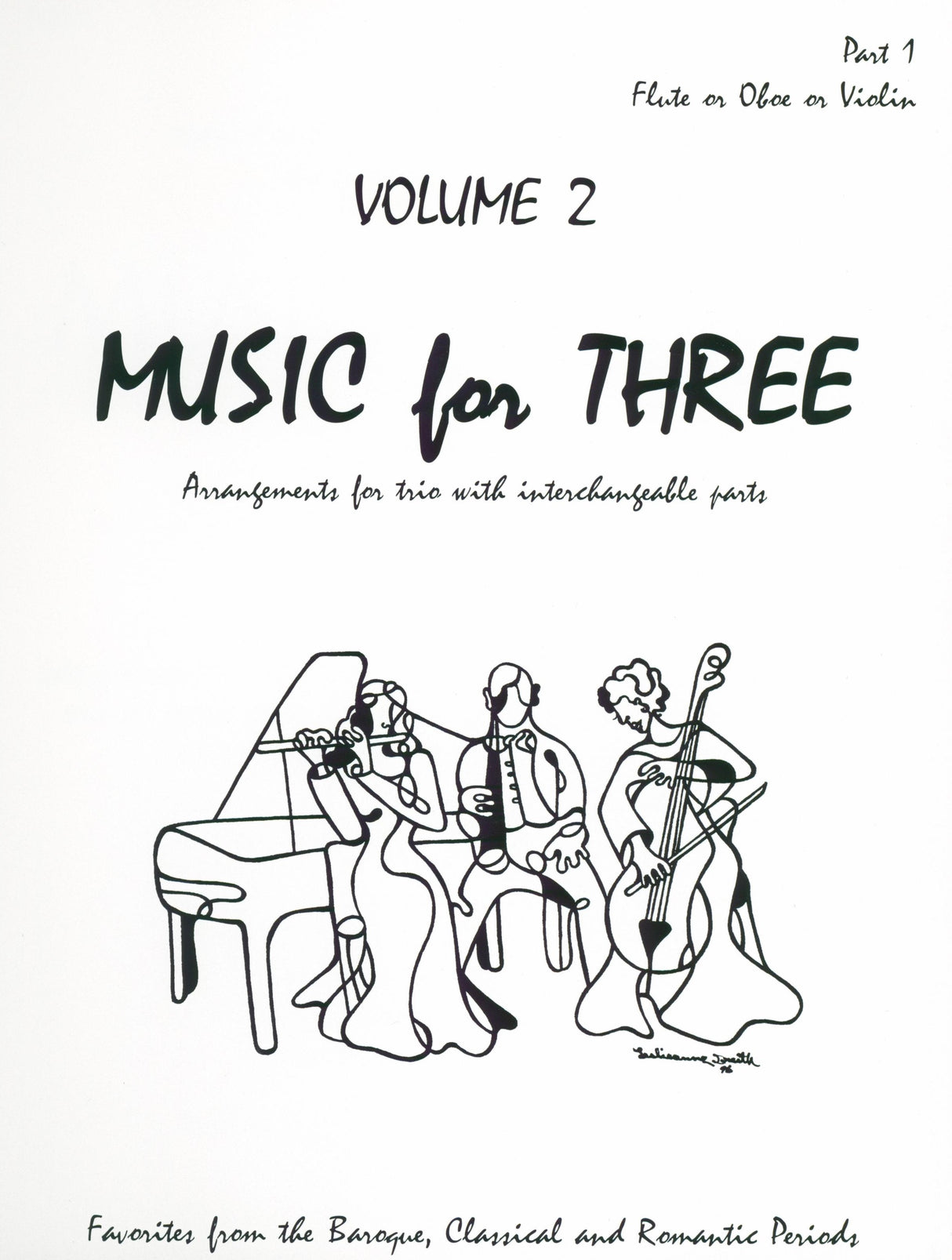 Music for Three - Volume 2 (for string trio or mixed trio)