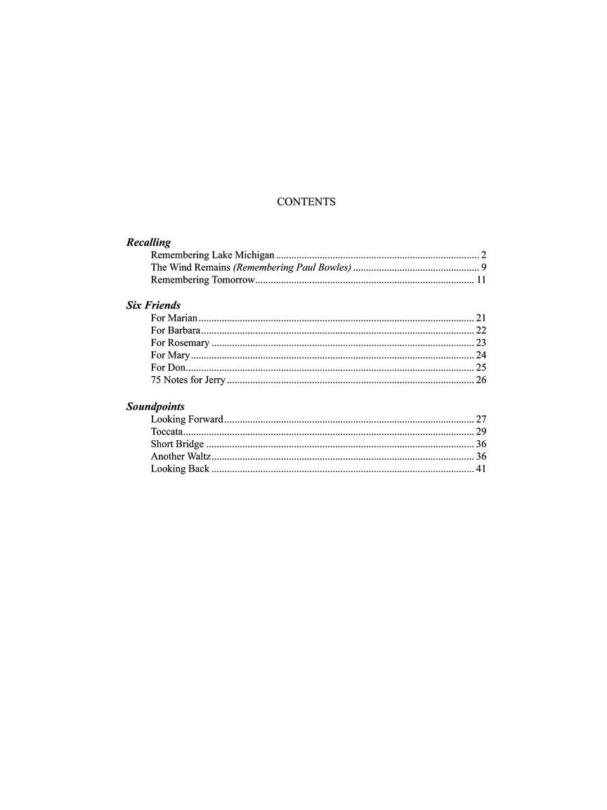 Rorem: Piano Album II