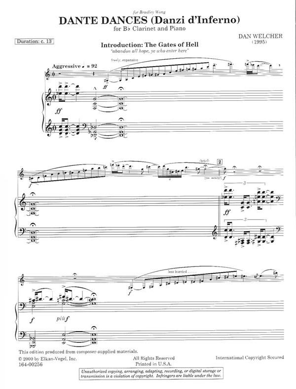 Welcher: Dante Dances