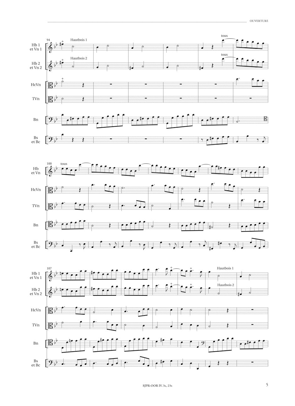 Rameau: Symphonies from Castor et Pollux, RCT 32A-B