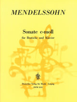 Mendelssohn: Viola Sonata in C Minor