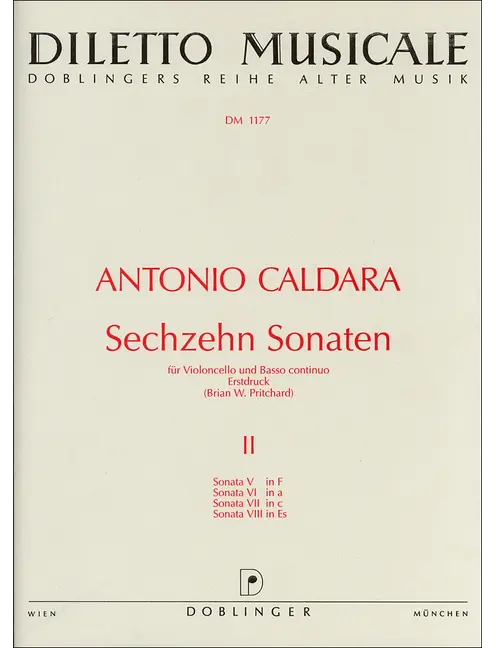 Caldara: 16 Sonatas Volume 2