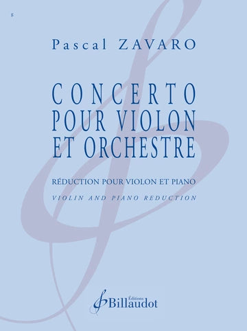 Zavaro: Violin Concerto
