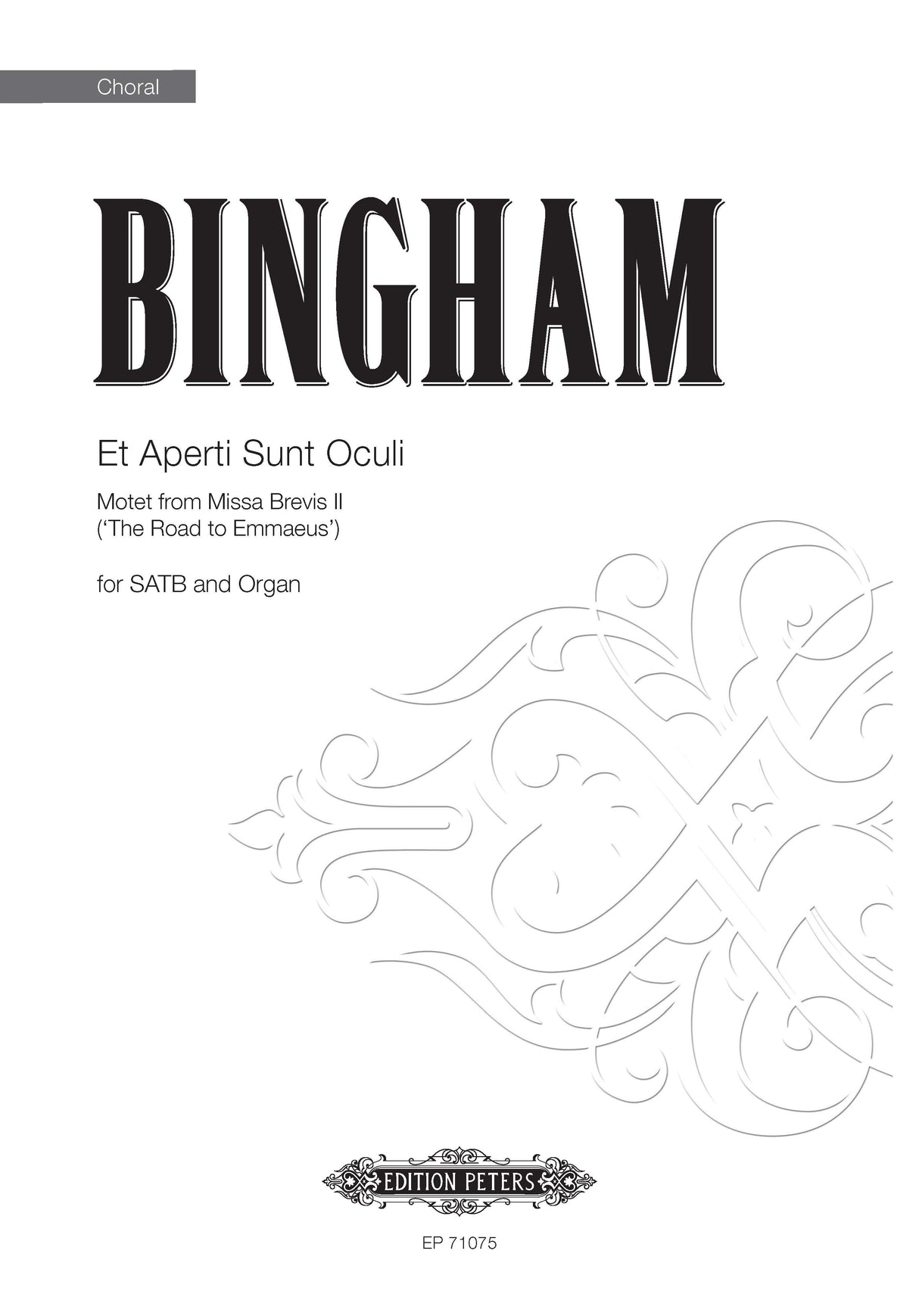 Bingham: Et Aperti Sunt Oculi (from 'Motet from Missa Brevis II')