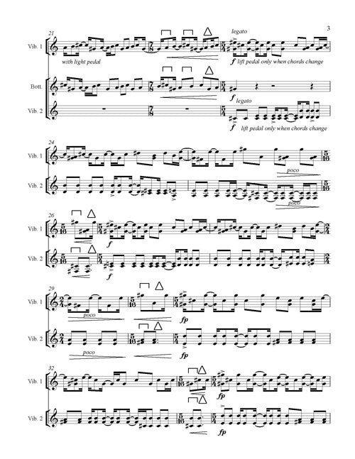 Mazzoli: Volume (Version for 2 Vibraphones)