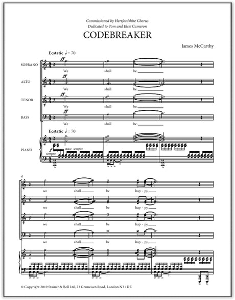 McCarthy: Codebreaker