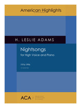 H.L. Adams: Nightsongs
