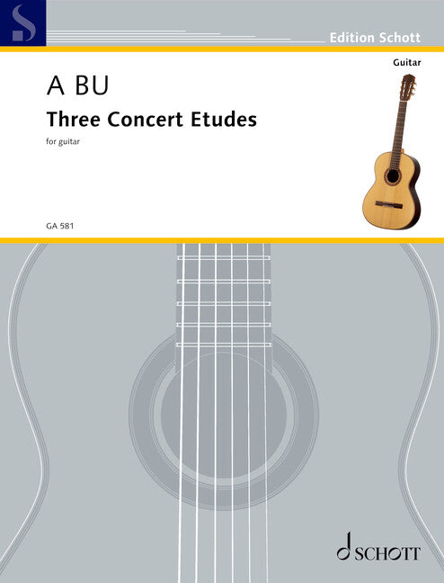 A Bu: 3 Concert Etudes, Op. 15