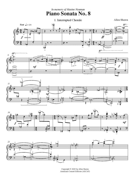 Shawn: Piano Sonata No. 8