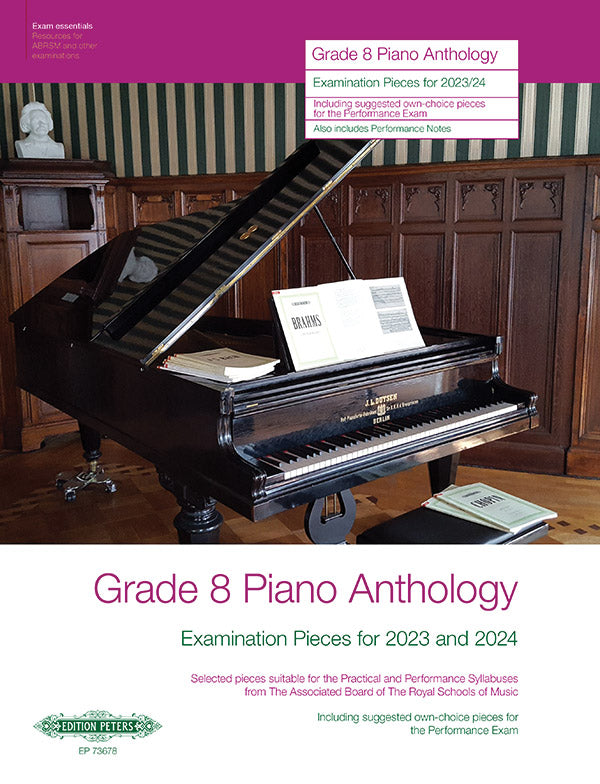 ABRSM Grade 8 Piano Anthology for 2023-24