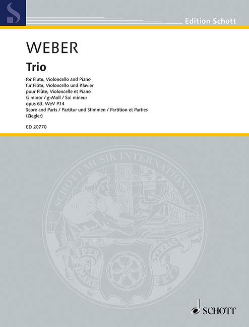 Weber: Trio in G Minor, Op. 63