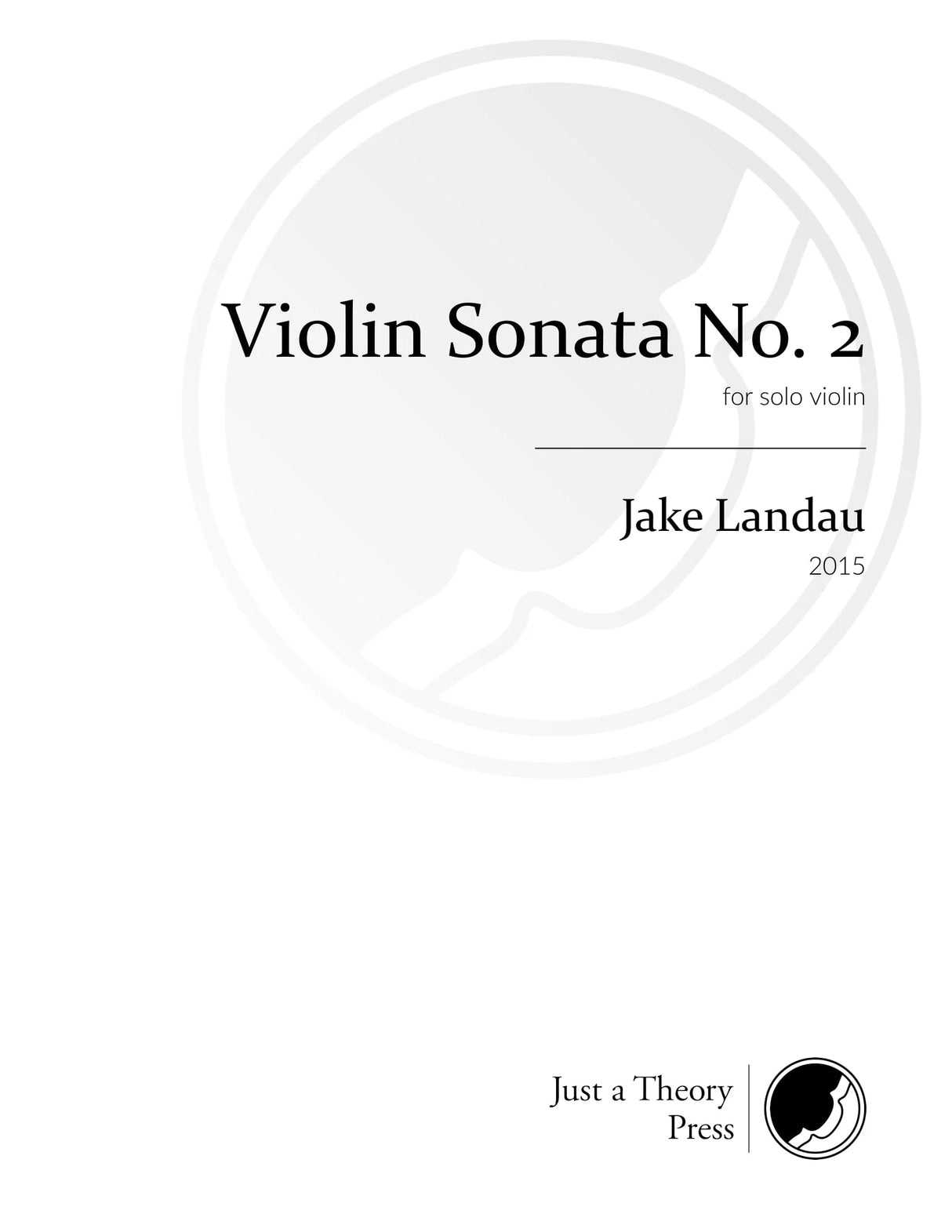 Landau: Violin Sonata No. 2