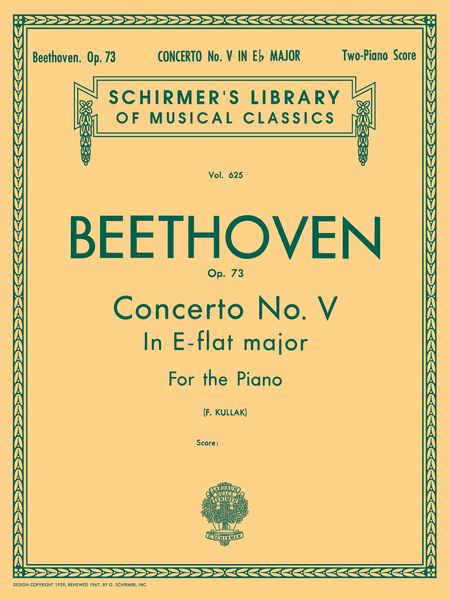 Beethoven: Piano Concerto No. 5 in E-flat Major, Op. 73