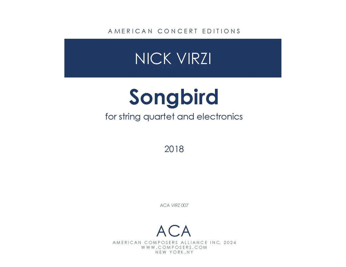 Virzi: Songbird