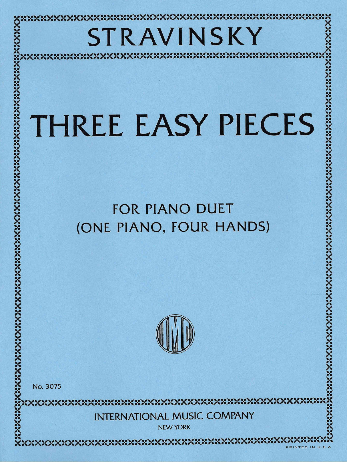 Stravinsky: Three Easy Pieces