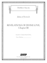 Aucoin: Revelations of Divine Love, Chapter III