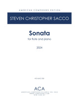 Sacco: Flute Sonata
