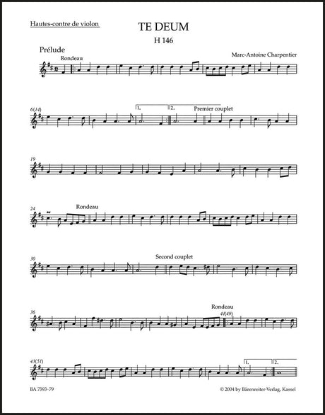 Charpentier: Te Deum, H 146