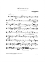 Malipiero: Ciaccona di Davide