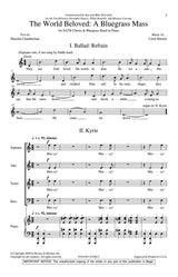 Barnett: The World Beloved - A Bluegrass Mass