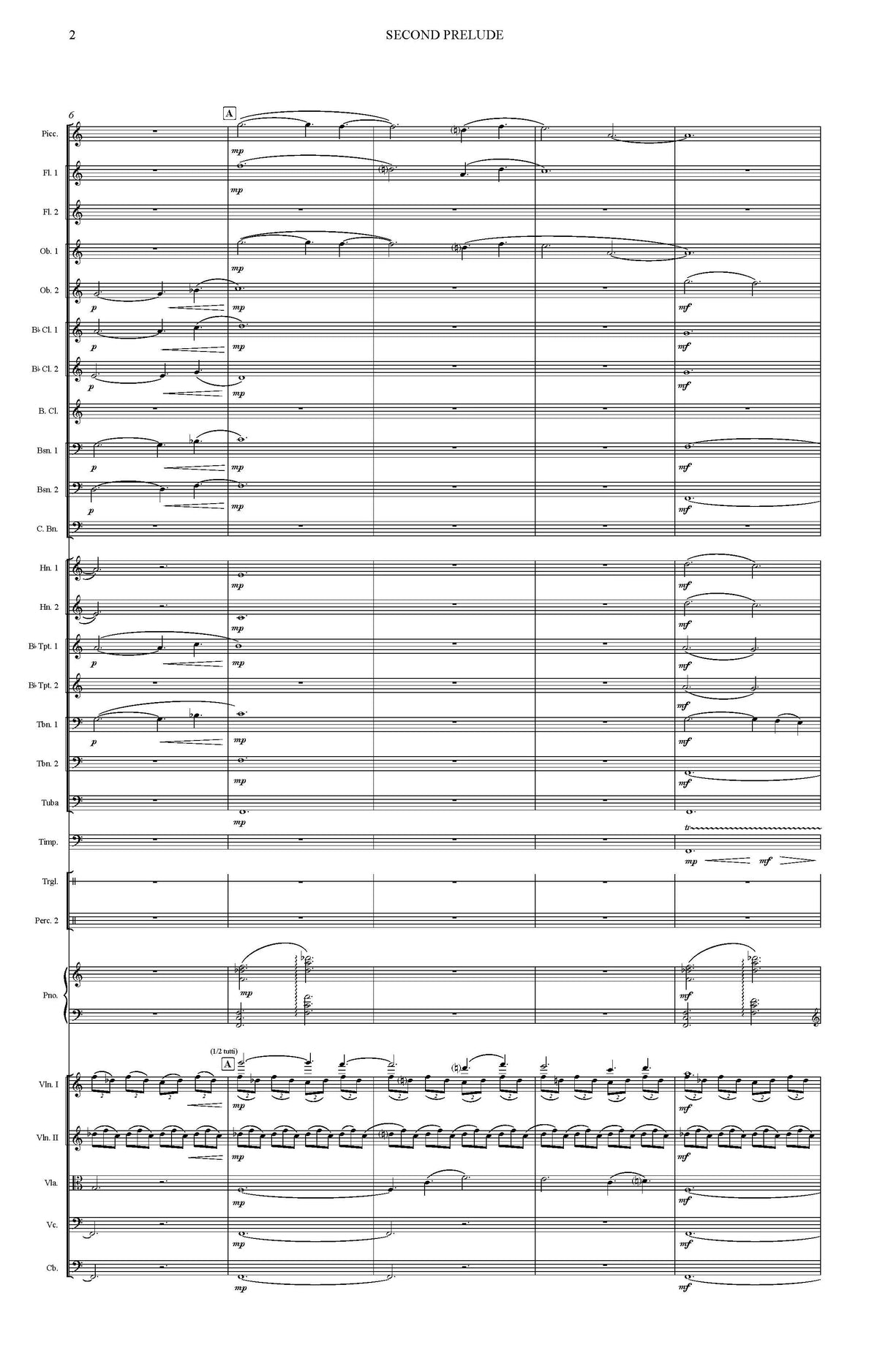 Slayton: Prelude No. 2 ("Concordia")