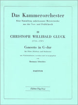 Gluck: Flute Concerto in G Major
