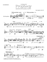 Flagello: Prophecy (Version for Alto Sax)